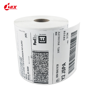 4x6 Inch shipping thermal <b>labels</b> <b>Waterproof</b> 500pcs Self-Adhesive Barcode 102*152 mm for logistic industrial use - Product Image 1
