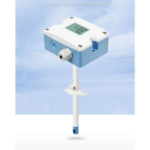 NanCon S10 חומר למחשב חיישן מהירות רוח משדר זרימת אוויר מכשיר מדידה מותקן בתעלה מד רוח בעל דיוק גבוה - Product Image 6