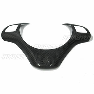 Pegatinas para Volante de Coche, Fibra de Carbono Real, Tira Decorativa Modificada, Cubierta de Marco, Adhesivo Decorativo para BMW Serie M3 E90 E92 E93 - Product Image 5