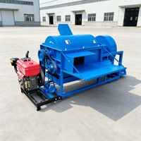 Machine à battre le riz et le blé diesel, machine à battre les céréales automatique pour usage agricole