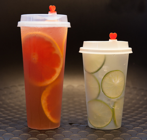 wholesale custom printed 12oz 16oz 24oz 32oz Hot Cold drinking Plastic PP cup Injection Milk Tea cups Plastic Boba PP Tea Cups