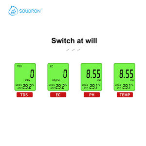 नए आगमन 4-इन-1 पानी की गुणवत्ता वाले टेस्टर प्लास्टिक होम होटल के उपयोग के लिए 4-इन-1 पानी की गुणवत्ता वाला परीक्षक - Product Image 4