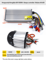 Contrôleur de moteur différentiel à courant continu à quatre roues à trois roues pour moto électrique 48V60V72v1000W Nanpu haute vitesse haute puissance