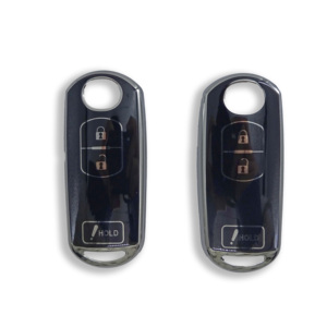 Чехол для автомобильного ключа 2 + 1 кнопки для <span class=keywords><strong>Mazda</strong></span> 2 <span class=keywords><strong>3</strong></span> 6 Axela Atenza Demio CX3 CX5 CX7 CX8 CX9 Smart <span class=keywords><strong>Key</strong></span> - Product Image 1