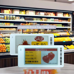 Productos Populares: Etiqueta de Precio Electrónica ESL de 2.4Ghz y Pantalla Grande de 13.3 Pulgadas, Sistema Inteligente Adecuado para Supermercados y Salas de Exhibición - Product Image 5