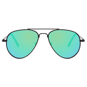 Nouvelles lunettes de soleil aviateur pour enfants transfrontalières K0908, monture métallique, verres TAC, protection UV400, unisexe, protection solaire, pêche, voyage - Product Image 2