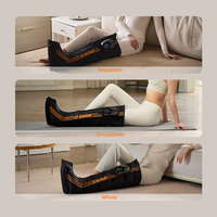 Bottes de massage à compression d'air à 5 chambres, masseur pneumatique pour les jambes avec contrôle intelligent pour les athlètes, la course à pied, la salle de sport, la récupération musculaire