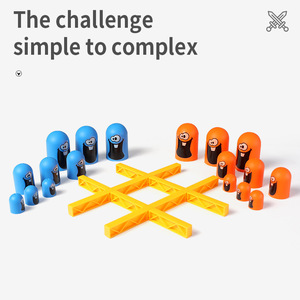 Felix toysy-tac-toe gobble trò chơi Tabletop Trò chơi câu đố cho trẻ em Đồ chơi giáo dục bán buôn - Product Image 3