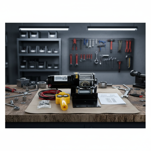 Kerekan Listrik Tenaga Tinggi untuk Pengangkatan Berat, Kontrol Jarak Jauh, Kapasitas Angkat 3000lb, Tenang - Product Image 1