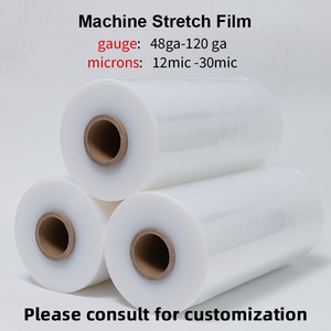 PE tay Pallet Gói phim bộ phim kéo dài cuộn rõ ràng strech bọc bao bì nhựa thu nhỏ phim cuộn trong suốt - Product Image 3