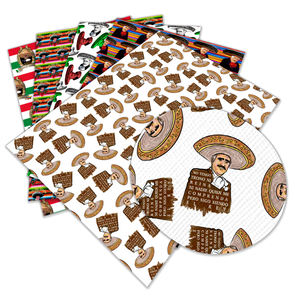 Persona Pero <span class=keywords><strong>Sigo</strong></span> Siendo Impresión sintética Tela de piel sintética Línea cruzada Suministros de piel sintética 30*136cm - Product Image 1