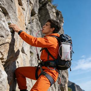 Système d'hydratation avec filtre à eau intégré pour boire directement des ruisseaux et des lacs - Product Image 1