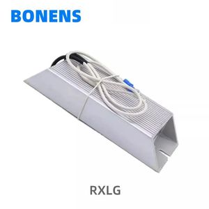 Résistance à fil bobiné Bonens <span class=keywords><strong>RXLG</strong></span> 1500W en boîtier aluminium, tolérance 5%, 0,01-1K, résistance de frein pour onduleur - Product Image 5