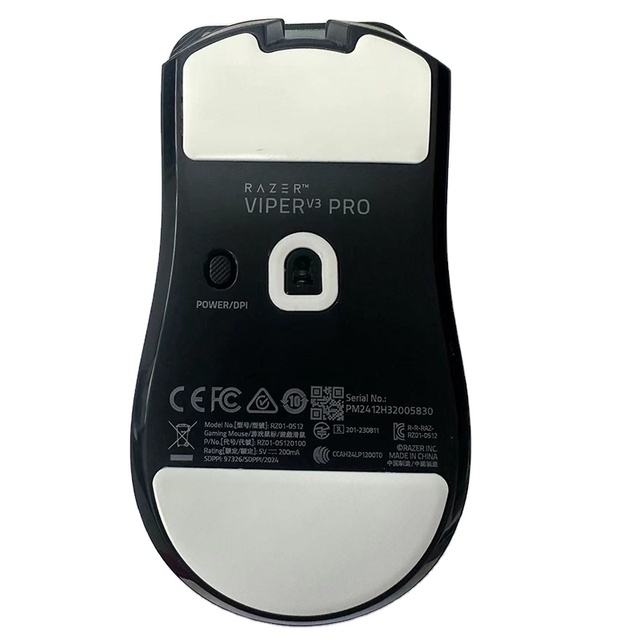 PTFE Mouse Foot Stickers Mice Feet Pad Mouse Skates Replacement for Razer Viper V3pro Wireless Gaming Mouse (ice Version)