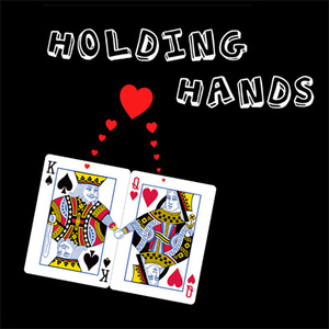 Tenir la main tours <span class=keywords><strong>de</strong></span> <span class=keywords><strong>magie</strong></span> deux cartes signées connectées en une carte Magia romantique gros plan lllusions Gimmicks accessoires <span class=keywords><strong>de</strong></span> mentalisme - Product Image 3