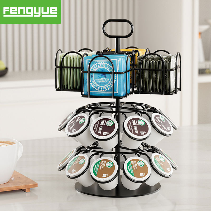 Coffee Maker K Cup Holder Carousel Keurig Pod Organizer Uiifan Pcs