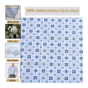 Cotton Twill Printing Fabric Support Custom Digital Printing