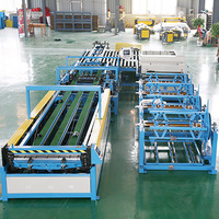 Ligne de production automatique de conduits en U de 0,5-1,5 mm pour la fabrication de conduits carrés, ligne de production de conduits HVAC en forme de L