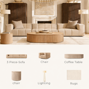 طقم أريكة لغرفة المعيشة المنزلية، أريكة سرير فاخرة لغرفة المعيشة في المنتجعات، أثاث عصري لغرفة المعيشة في الفيلات، أريكة للردهات في الشقق والفنادق - Product Image 3