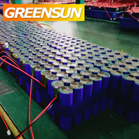 Greensun baterai Lithium 12 24 Volt, Penyimpanan Energi Lithium pengganti asam timbal 12v 200ah untuk sistem energi surya