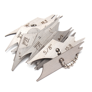 Dem wg029 mini chaveiro de medição, chaveiro de bolso e medidor de solda de inspeção, 11 peças - Product Image 2