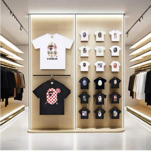 Camiseta de Diseñador de Moda con Estampado de Letras de Alta Calidad <span class=keywords><strong>1</strong></span>:<span class=keywords><strong>1</strong></span>, Camiseta Bapees Estampada para Hombre, Tendencia 2026, Gran Venta - Product Image 1