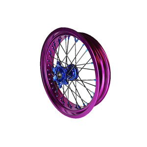 Durable 17 "<span class=keywords><strong>Supermoto</strong></span> Spoke Wheelset Fit <span class=keywords><strong>KTM</strong></span> EXC SXF 125/250/450/530 2000-2025/Stark Varg - Product Image 4
