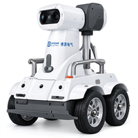 Robot Patroli Cerdas Elektrik Otomatis untuk Inspeksi Utilitas BY-R100
