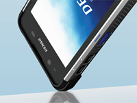 Denso BHT-M80 Android 10 1d 2d qr código azul usb con forma de diente pendientes los datos de rendimiento colector industrial resistente pda
