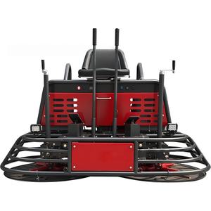 Loop-achter-aangedreven betonvlinder, handbediende afwerkmachine, zittende betonafwerkmachine met verlichtingsapparatuur, geschikt voor nachtwerkzaamheden - Product Image 3