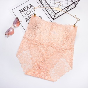 Nuevas bragas de cintura alta para mujer, control de abdomen, ropa interior de punto sin costuras, tallas grandes, ropa interior sin costuras con recortes - Product Image 4