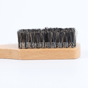 Brosse à lit en crin de cheval, fournitures de nettoyage pour la literie et la chambre, brosse à dépoussiérer pour l'intérieur de la voiture, brosse à long manche en bois de hêtre souple - Product Image 4