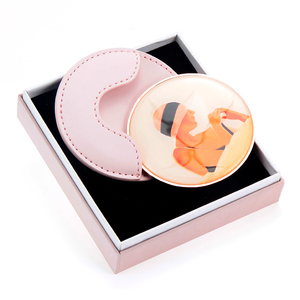 Nhỏ cá nhân duy nhất vòng nhỏ gọn tùy chỉnh Túi gương - Product Image 2