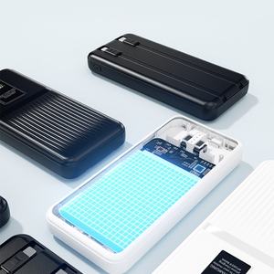 Batterie externe d'urgence haute capacité 10000 mAh à charge ultra-rapide 22,5 W, prix de gros, cadeaux, logo personnalisé - Product Image 5