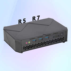 8-Core Điện Toán Cao AI Chơi Game Gamer Máy Tính Để Bàn Ddr5 CPU AMD R5 6600H R7 6800H 7735hs 7840hs Máy Tính <span class=keywords><strong>Mini</strong></span> PC - Product Image 1
