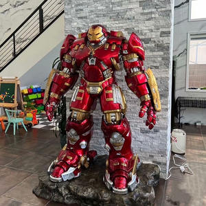 Prezzo <span class=keywords><strong>di</strong></span> fabbrica <span class=keywords><strong>di</strong></span> grandi dimensioni 1/2 Hulkbuster Iron <span class=keywords><strong>Man</strong></span> statua MK44 Anti-Hulk armatura statua per la vendita - Product Image 6