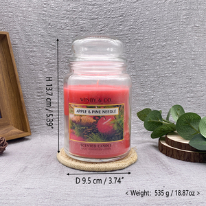 D16T, venta al por mayor, Etiqueta Privada, varios tamaños, Aroma, estilo Yankee, tarro <span class=keywords><strong>de</strong></span> vidrio, velas <span class=keywords><strong>de</strong></span> regalo perfumadas - Product Image 2