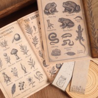 JAI IMAN - Libro de Hechizos y Hierbas Mágicas de 80 Páginas A5 con Kit de Cuaderno de Estilo Academia Oscura y Dos Marcadores