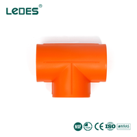 Fabricants de tuyaux PPR directs d'usine, certifiés NSF, raccords en T PPR vert/orange, accessoires de tuyauterie PPR à 3 voies, raccords d'alimentation en eau