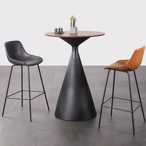 <span class=keywords><strong>Table</strong></span> <span class=keywords><strong>de</strong></span> bar minimaliste d'extérieur, <span class=keywords><strong>balcon</strong></span> <span class=keywords><strong>de</strong></span> maison, imperméable et résistante au soleil, <span class=keywords><strong>petite</strong></span> <span class=keywords><strong>table</strong></span> ronde, <span class=keywords><strong>table</strong></span> haute <span class=keywords><strong>de</strong></span> 112 cm pour bar et café - Product Image 3
