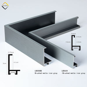 Фабричный Декор для дома по индивидуальному заказу алюминиевая металлическая фоторамка матовая железная серая алюминиевая фоторамка литье - Product Image 5