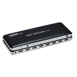 HDMI switcher 7x1 4 K/60Hz HDMI anahtarı 7 port ev sineması