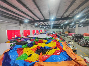 Công viên giải trí nhà bị trả lại lâu đài bơm hơi kết hợp trượt nước không gian bơm hơi cho trẻ em - Product Image 5