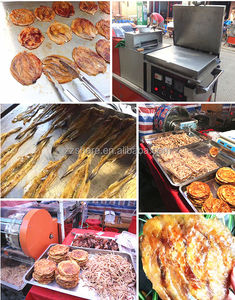 Macchina automatica per spremere il filetto di calamari e di cottura del pesce - Product Image 6