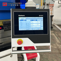 Machine à cintrer de presse plieuse CNC électro-hydraulique de haute précision avec contrôleur DELEM 53T 58T 66T 69T CYBELEC CT8 CT12
