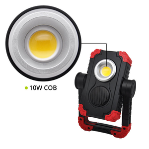 Di động không dây làm việc ánh sáng & cho Bluetooth Loa 800 lumen dẫn có thể sạc lại tạm thời trang web chiếu sáng cho hội thảo cắm trại - Product Image 5