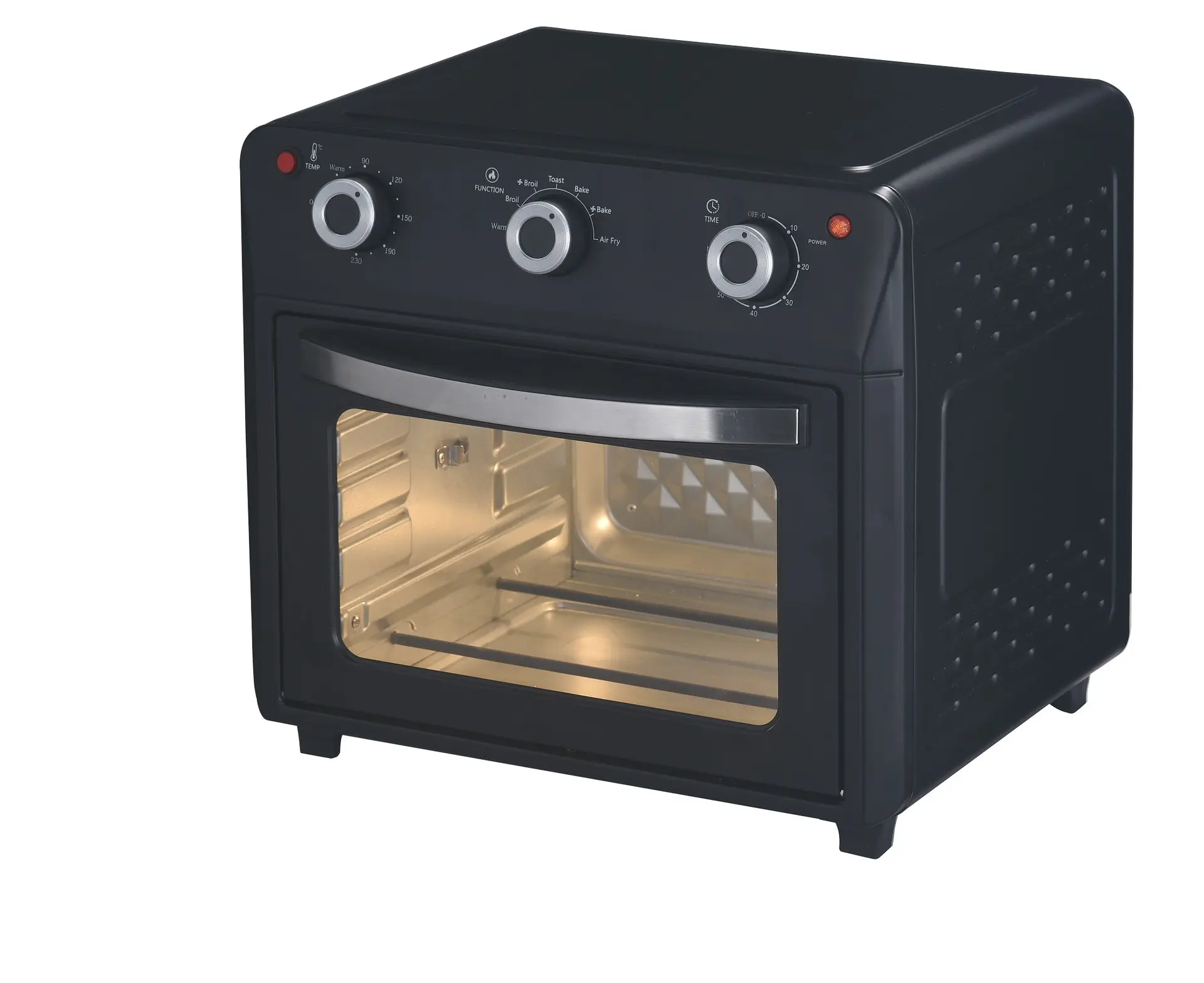 Friteuse numérique intelligente extra large 20 L Fours à air 16 en 1 à convection véritable avec chauffage infrarouge