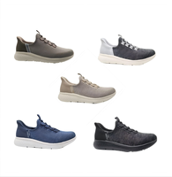 Chaussures de marche et de basketball pour hommes personnalisées à marque privée, respirantes, légères, à enfiler, en maille, design italien