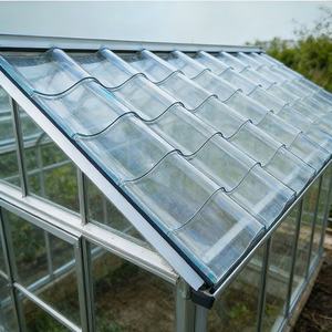 Panneau <span class=keywords><strong>de</strong></span> construction en polycarbonate résistant aux chocs, facile à installer, plaque <span class=keywords><strong>de</strong></span> toiture ondulée - Product Image 5