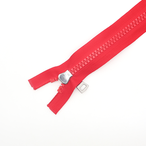 <span class=keywords><strong>Fermeture</strong></span> à glissière en résine brillante 8 # Double <span class=keywords><strong>curseur</strong></span> <span class=keywords><strong>Fermeture</strong></span> à glissière en plastique à séparation bidirectionnelle <span class=keywords><strong>pour</strong></span> sweat à capuche Double face - Product Image 6